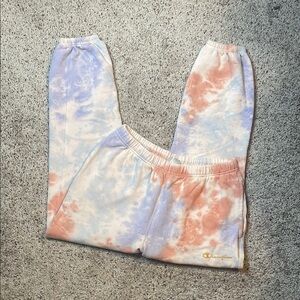 Champion Tie-Dye Sweatpants Woman’s Size‎ Medium